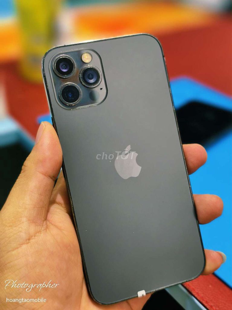 Apple iPhone 12 Pro 128GB Xám Đã sử dụng. Mua bán Điện thoại tại Quận Tân Bình Tp Hồ Chí Minh được đăng bởi Táo Bán Lổ hình 1