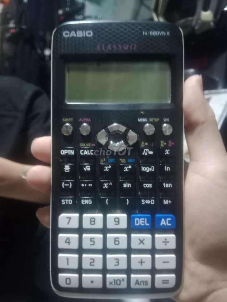 Cần bán lại máy casio trắng 580