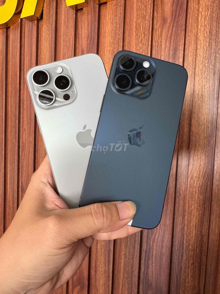 Apple iPhone 15 Pro Max 256GB Xám, Xanh 99%. Mua bán Điện thoại tại Thành phố Mỹ Tho Tiền Giang được đăng bởi Sang Mobile hình 1