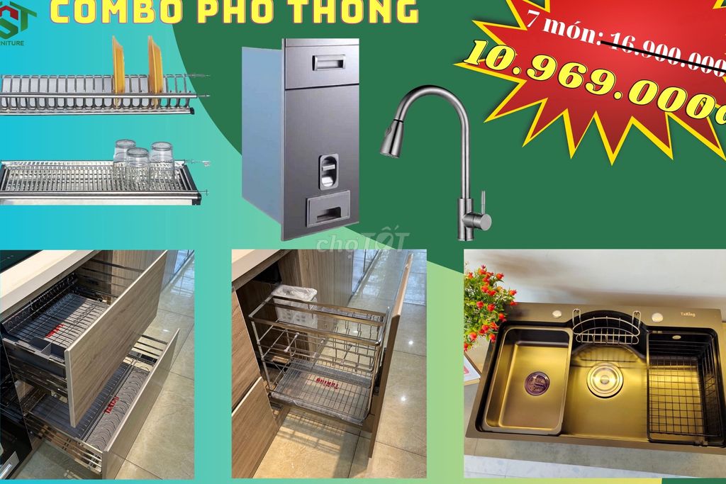 COMBO 7 MÓN NHÀ BẾP