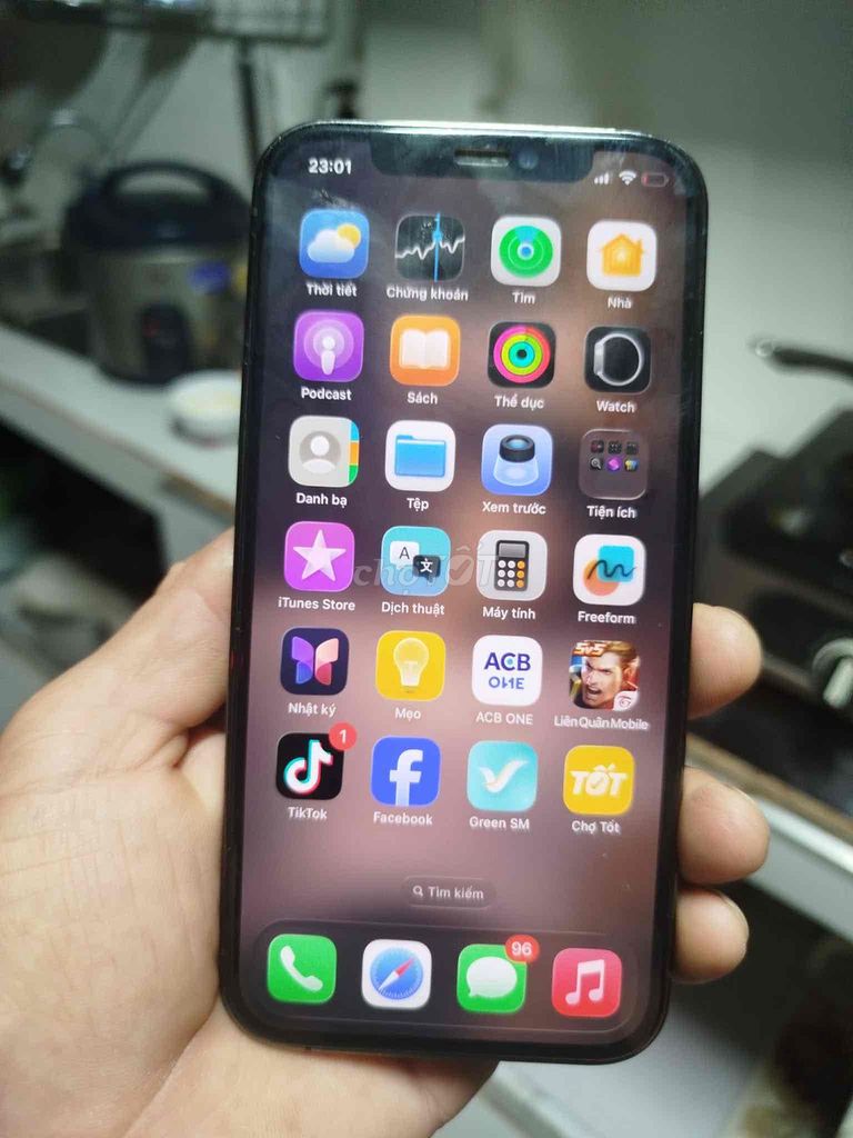 Apple iPhone 12 Pro 128GB Đen Đã sử dụng. Mua bán Điện thoại tại Thị xã Hương Trà Thừa Thiên Huế được đăng bởi Trần Đình Thưởng  hình 1