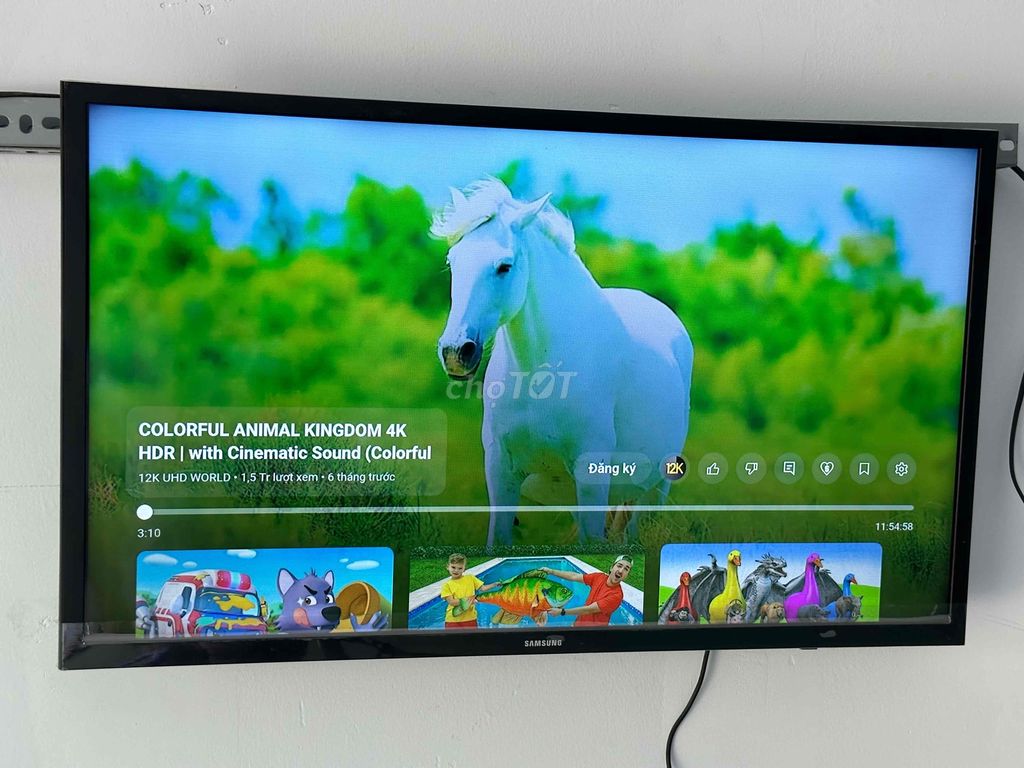 Bán SMART TV SAMSUNG 43in4K nguyên zin đẹp sắc nét