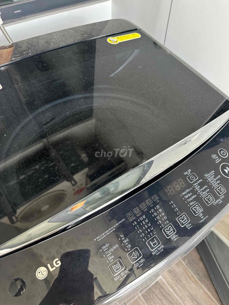 Máy giặt LG 10kg Xám. Mua bán Máy giặt tại Thành phố Nha Trang Khánh Hòa được đăng bởi Đinh Ánh Hằng hình 1