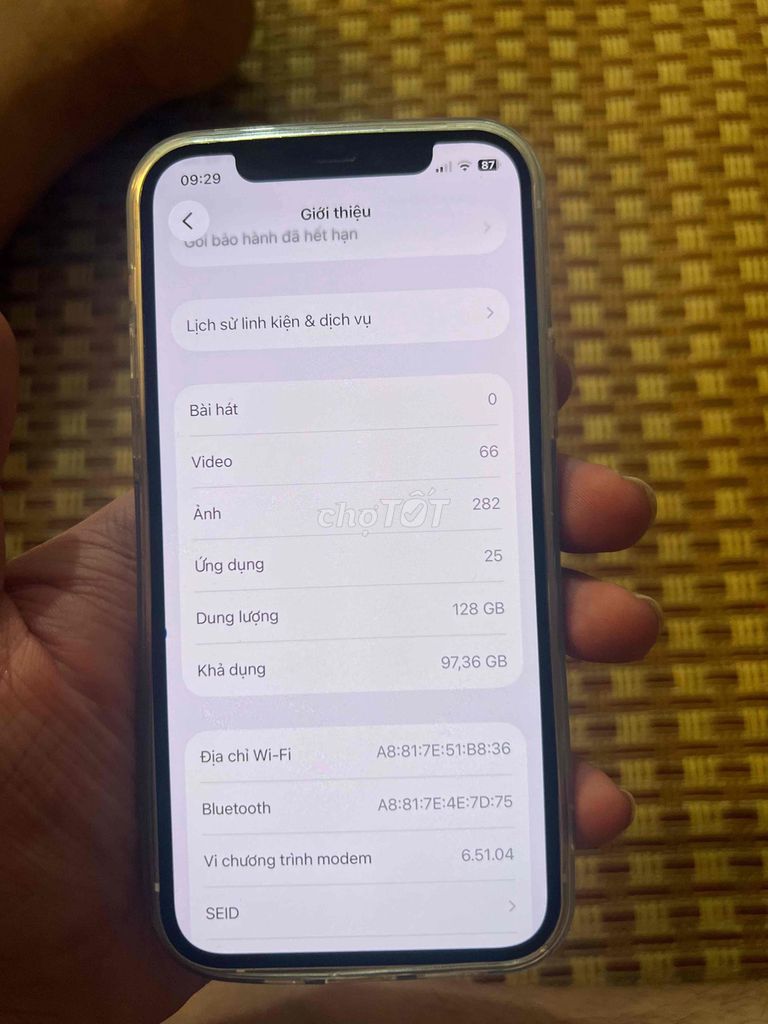 Iphone 12 128GB, người dùng bán (Đọc kỹ mô tả ạ). Mua bán Điện thoại tại Quận Nam Từ Liêm Hà Nội được đăng bởi Đức Bình Hoàng hình 1