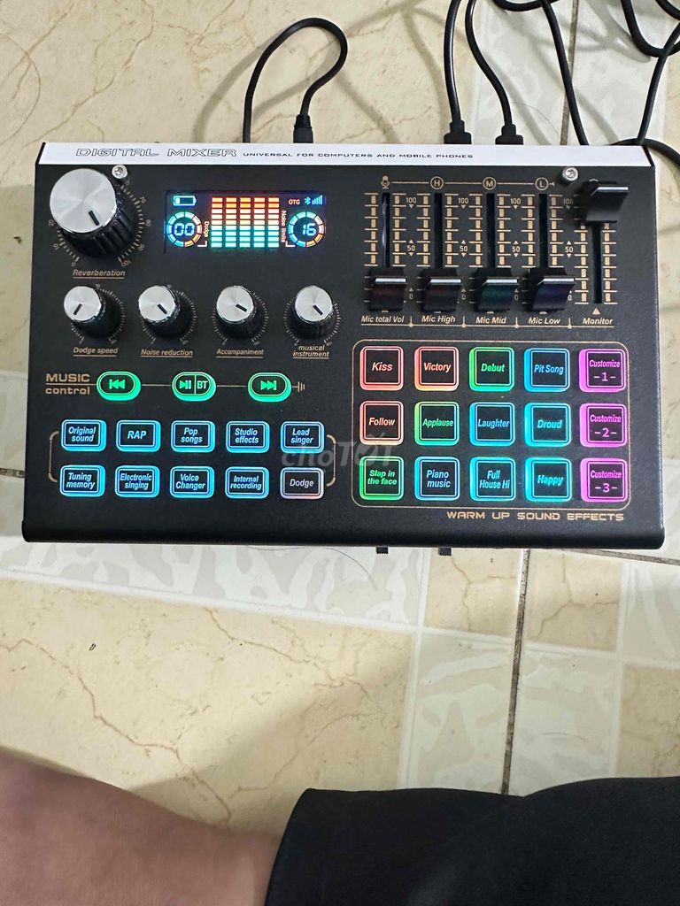 Bàn DJ Digital Mixer Đen. Mua bán Nhạc cụ tại Huyện Chợ Mới An Giang được đăng bởi Đen Kiệt hình 1