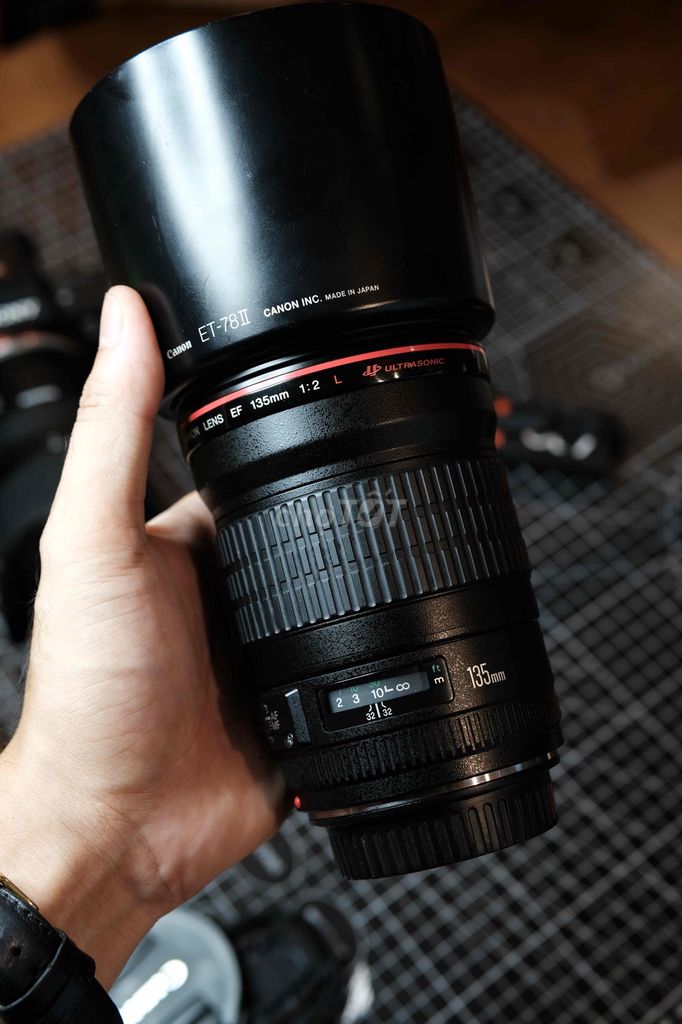 Ống kính Canon EF 135mm f/2L USM. Mua bán Máy ảnh, Máy quay tại Quận 1 Tp Hồ Chí Minh được đăng bởi HD Shop Digital hình 1