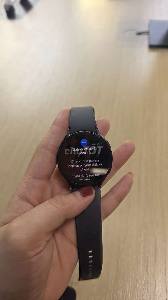 Samsung Galaxy Watch 5 44mm Đen. Mua bán Thiết bị đeo thông minh tại Quận 1 Tp Hồ Chí Minh được đăng bởi My My hình 1
