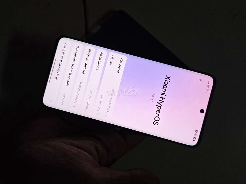 Xiaomi Redmi Note 14 Pro 256GB Đen. Mua bán Điện thoại tại Huyện Hóc Môn Tp Hồ Chí Minh được đăng bởi Tuấn Đồ Dõm hình 1
