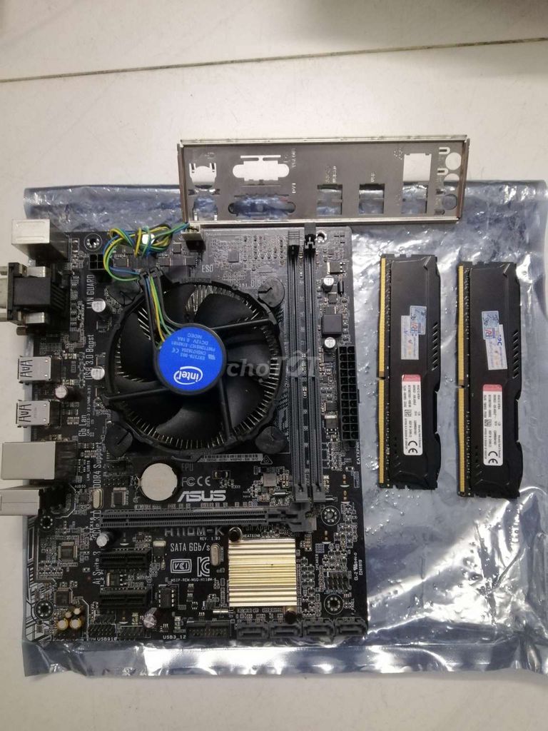 Combo H110 Cpu I3 7100 🇱🇷R8Gb Tản nhiệt thép Đẹp