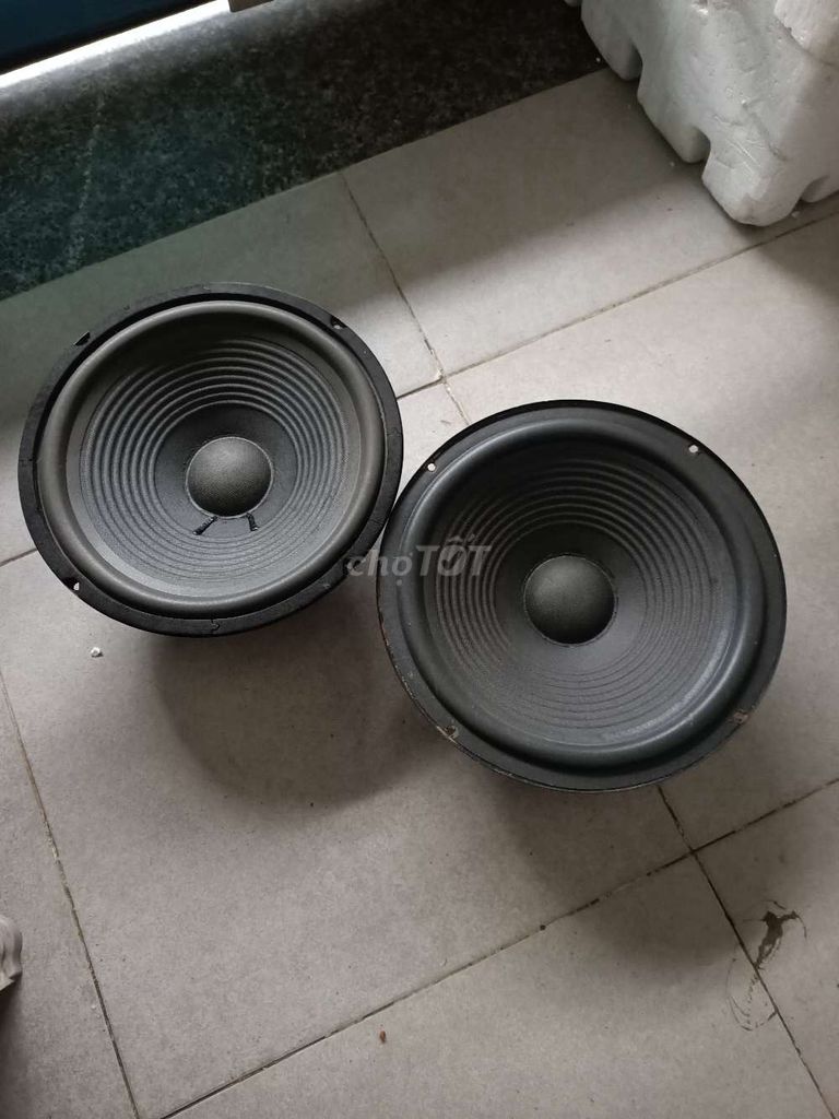 1 cặp Loa rời bass 25cm tháo thùng, từ 140,coil 51. Mua bán Tivi, Âm thanh tại Quận Cẩm Lệ Đà Nẵng được đăng bởi Anh Khoa hình 1