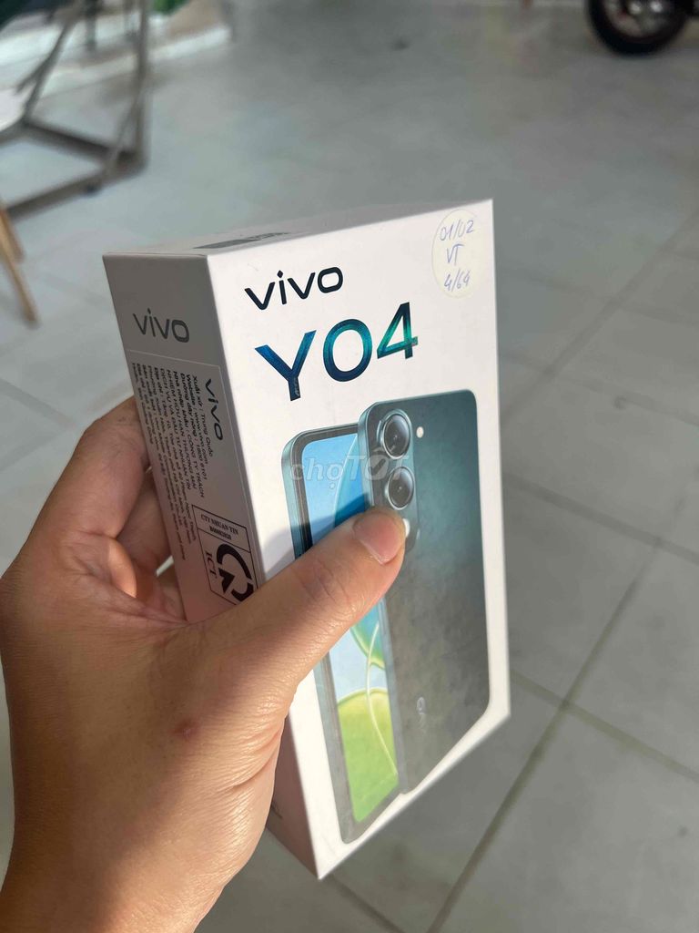 Vivo Y04 Đen 6GB/64GB mới 100%. Mua bán Điện thoại tại Huyện Củ Chi Tp Hồ Chí Minh được đăng bởi Trung Nghĩa hình 1
