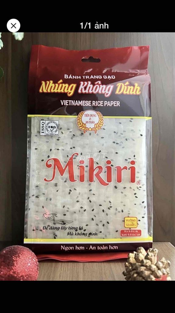 Hàng tiêu dùng nhãn hàng Mikiri. Mua bán Đồ ăn, thực phẩm và các loại khác tại Quận Bình Tân Tp Hồ Chí Minh được đăng bởi Nguyễn Khắc Pha hình 1