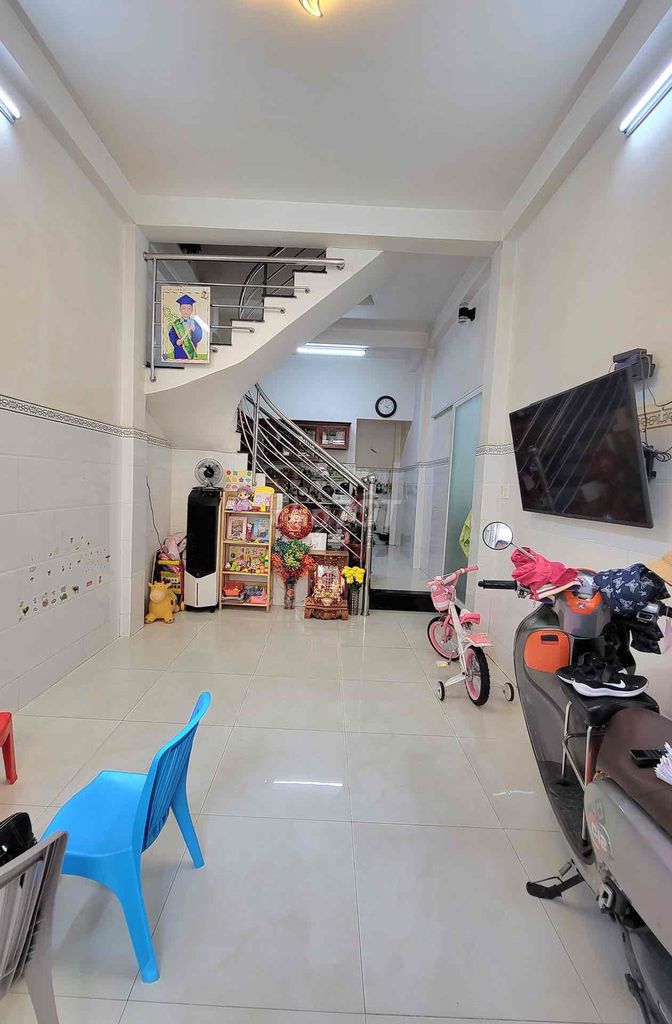 SÁT MT LẠC LONG QUÂN HẺM THÔNG DT 35m2 CHỈ 4Đ8