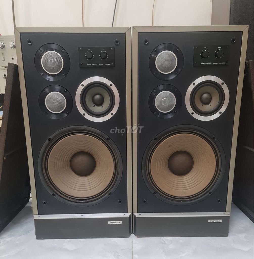 Loa Pioneer CS F900 bass 30cm Nâu, Xám Đã sử dụng. Mua bán Tivi, Âm thanh tại Quận Tân Phú Tp Hồ Chí Minh được đăng bởi Cao tuyên  hình 1