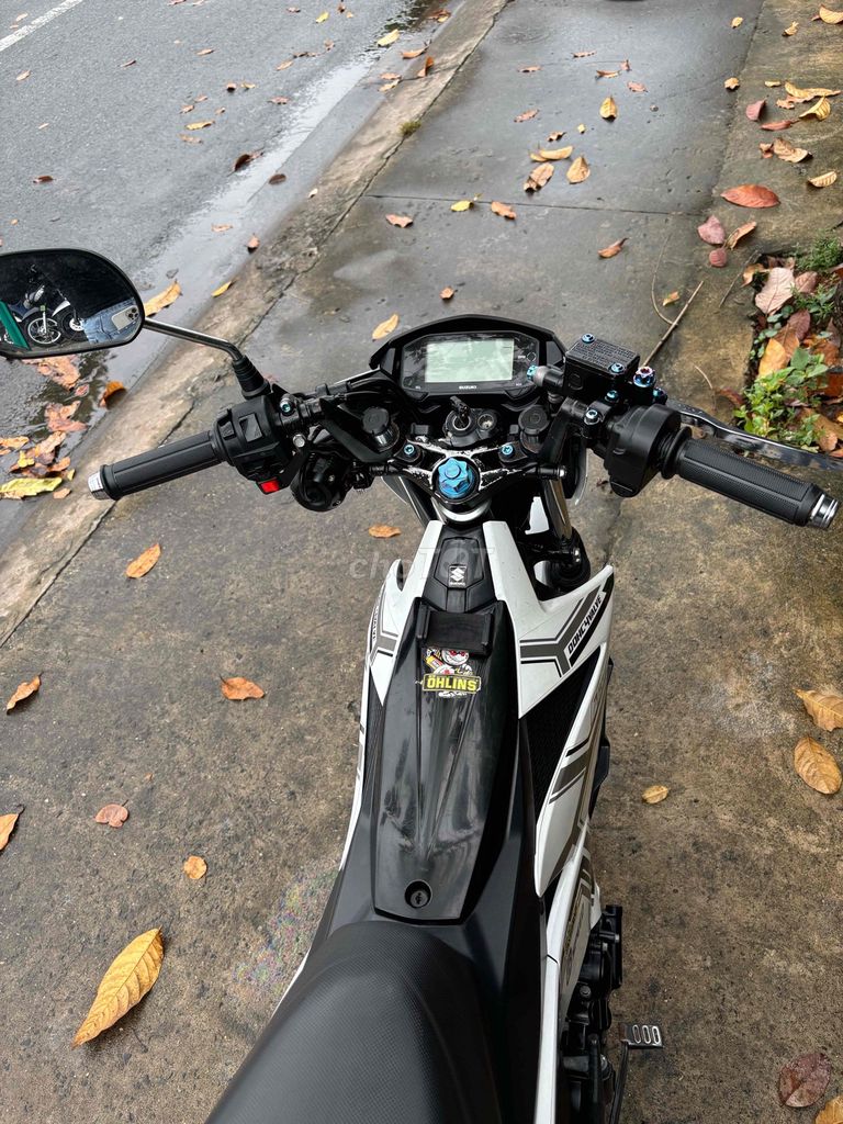 Suzuki Raider Satria Trắng Côn tay. Mua bán Xe máy tại Thị xã Bến Cát Bình Dương được đăng bởi xe máy trả góp tín nghĩa  hình 6