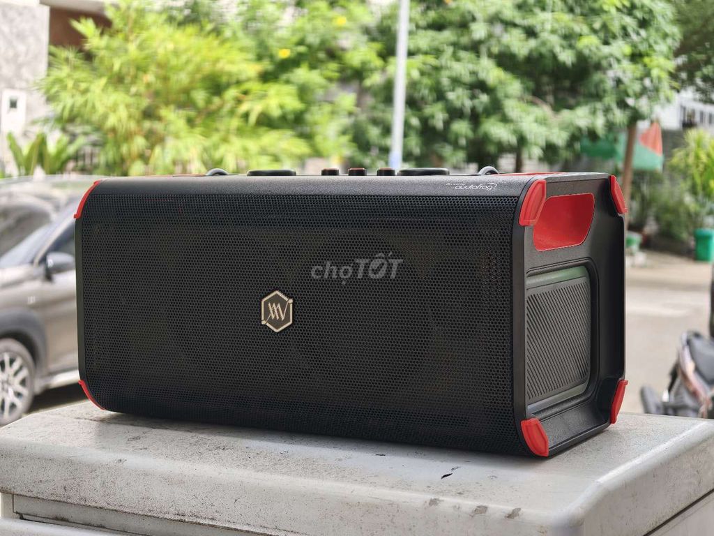 Loa karaoke Alphaworks Genbeat X Đen, Đỏ 2 micro. Mua bán Tivi, Âm thanh tại Quận 8 Tp Hồ Chí Minh được đăng bởi Văn Ngọc hình 1