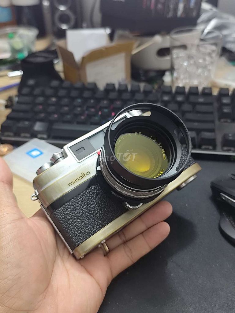Máy ảnh chụp phim Minolta V2 tốc 1/2000. Mua bán Máy ảnh, Máy quay tại Quận Bình Tân Tp Hồ Chí Minh được đăng bởi Trương Kiệt hình 1