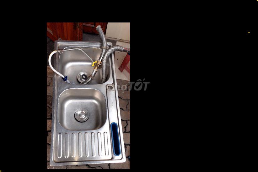 Chậu rửa chén Inox 304 2 hộc Bạc. Mua bán Thiết bị vệ sinh, nhà tắm tại Thành phố Biên Hòa Đồng Nai được đăng bởi Bang ho si hình 1