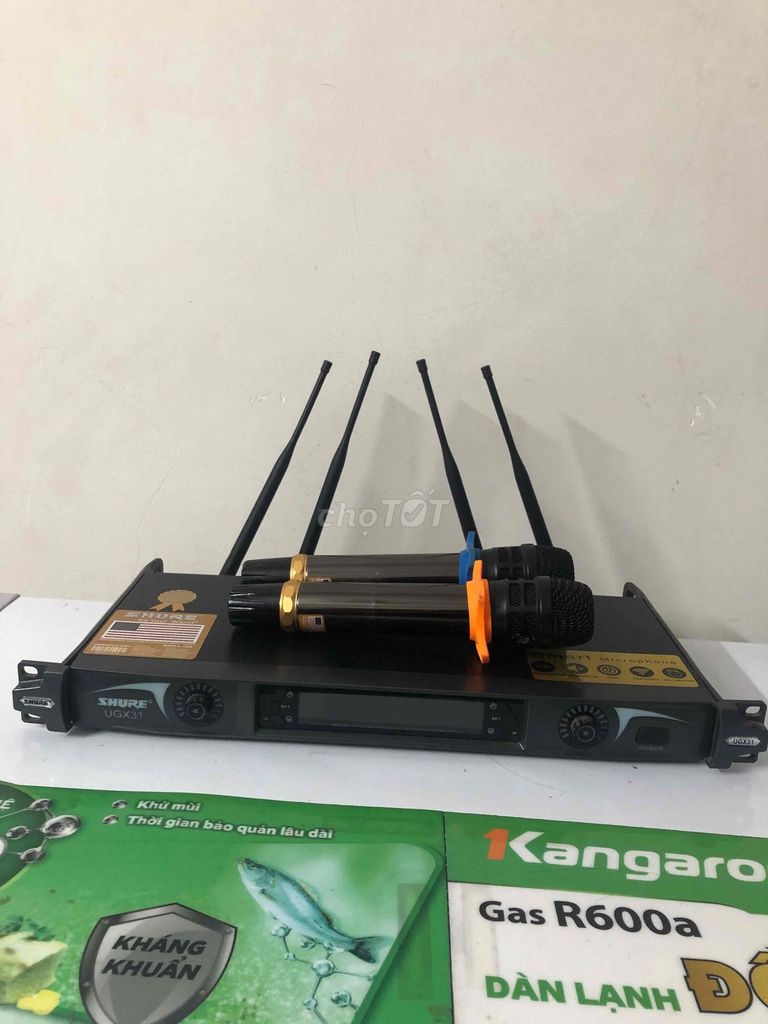 Micro không dây Shure UGX31 Đen. Mua bán Tivi, Âm thanh tại Quận Long Biên Hà Nội được đăng bởi Hai hình 1