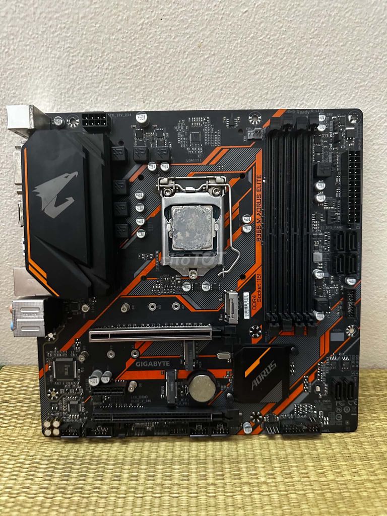 Bo mạch chủ Gigabyte B365M Aorus Elite i7 8700. Mua bán Linh kiện (RAM, Card...) tại Quận Thanh Xuân Hà Nội được đăng bởi LK PC cũ  hình 1