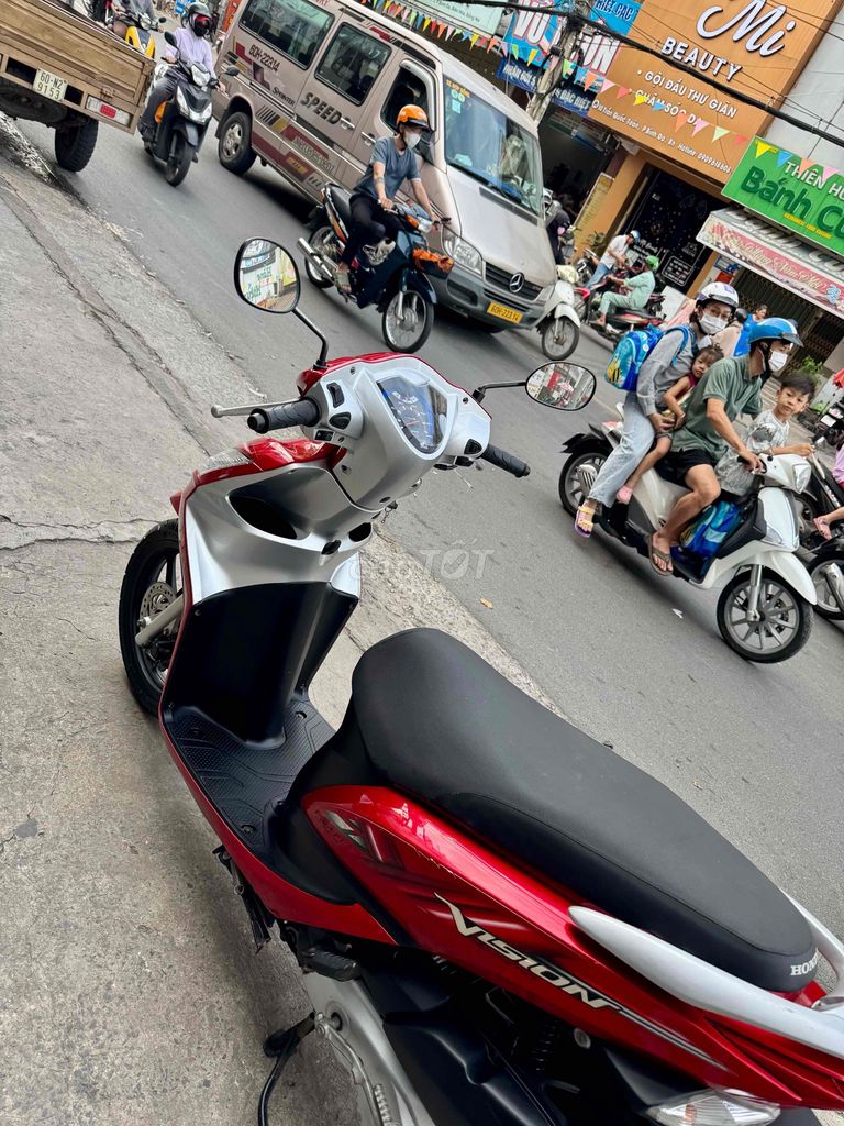 Honda Vision 2013 Đỏ đen. Mua bán Xe máy tại Thành phố Biên Hòa Đồng Nai được đăng bởi XE MÁY CŨ THÀNH MỸ  hình 8