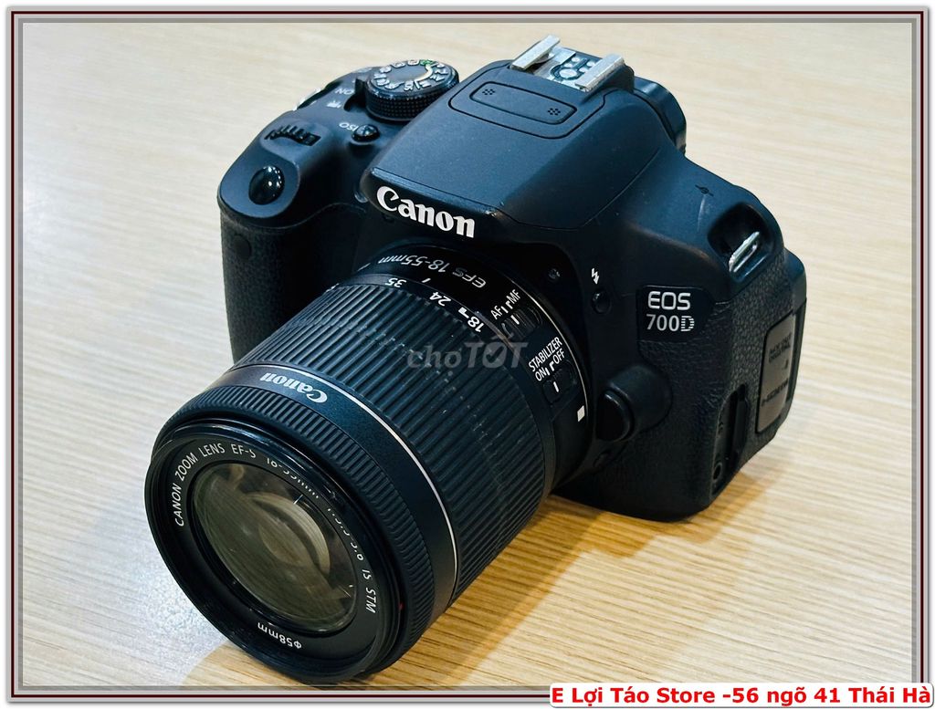 E pass Máy ảnh Canon 700D Kit 18-55 IS STM. Mua bán Máy ảnh, Máy quay tại Quận Đống Đa Hà Nội được đăng bởi Nguyễn Tiến Lợi hình 1