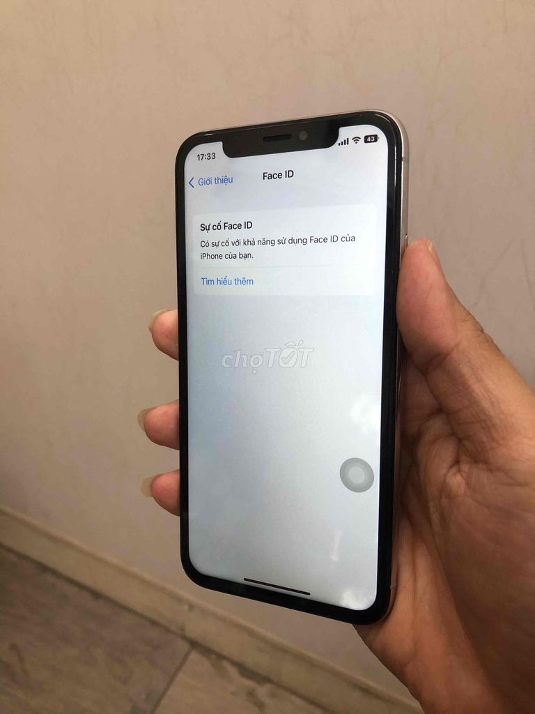 Apple iPhone X 64GB Trắng Lỗi Face ID. Mua bán Điện thoại tại Quận Đống Đa Hà Nội được đăng bởi Shop điện thoại cũ ISV hình 1