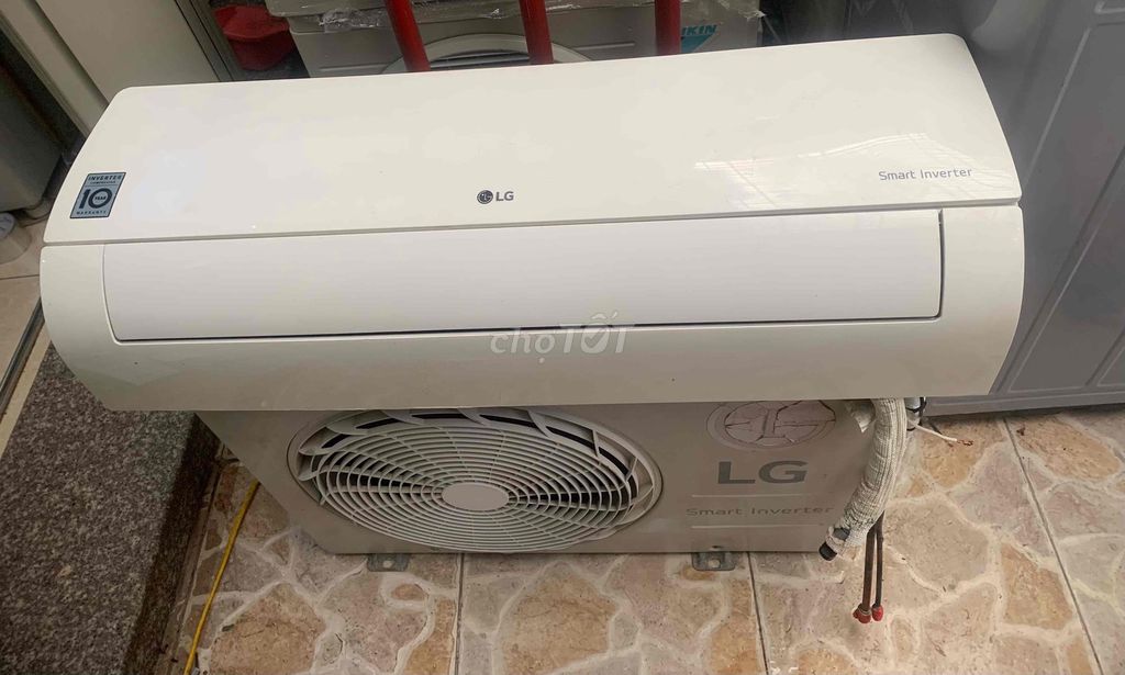 Điều hòa LG Inverter 9000BTU Trắng. Mua bán Máy lạnh, điều hoà tại Quận Lê Chân Hải Phòng được đăng bởi công vinh hình 1