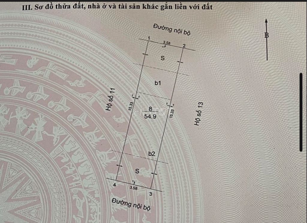 🔥BÁN NHÀ TẶNG ĐẤT-TT BA ĐÌNH- KHU DÂN TRÍ CAO - ĐƯỜNG OTO TRÁNH - 55M2