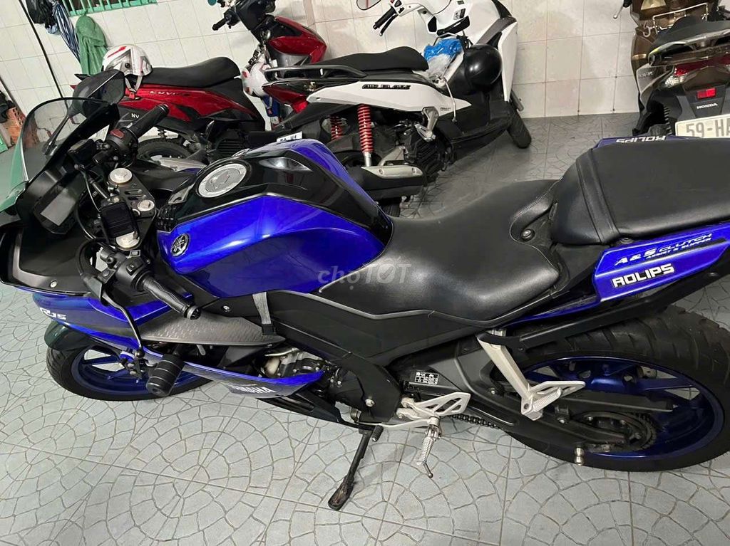 Yamaha R15 Xanh dương. Mua bán Xe máy tại Quận 5 Tp Hồ Chí Minh được đăng bởi nuochoaminichinhhang hình 4
