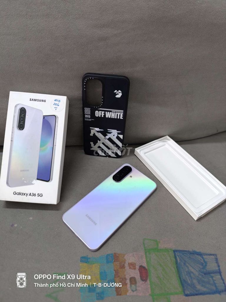Samsung Galaxy A36 5G 8GB 256GB Trắng. Mua bán Điện thoại tại Quận Bình Tân Tp Hồ Chí Minh được đăng bởi Thái Bình Dương hình 1
