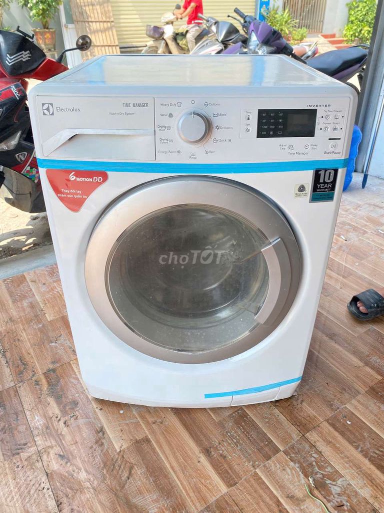 Thanh lý máy giặt Electrolux 10kg giat kèm sấy