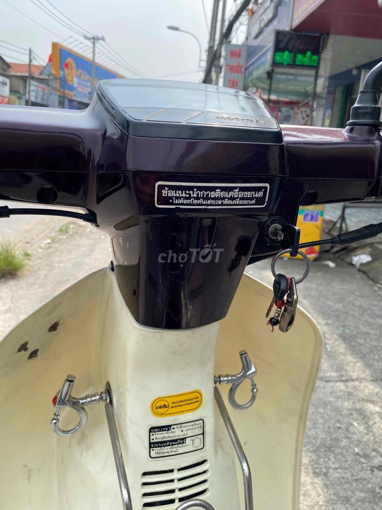 Honda Dream Thái 1997 Nâu đỏ. Mua bán Xe máy tại Huyện Hóc Môn Tp Hồ Chí Minh được đăng bởi xe máy Tùng Liên  hình 4