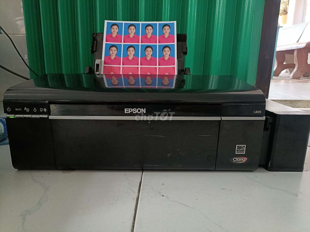 Máy in Epson L805 Đen. Mua bán Đồ dùng văn phòng tại Huyện Trà Cú Trà Vinh được đăng bởi Hoàng Sang Ảnh màu hình 1