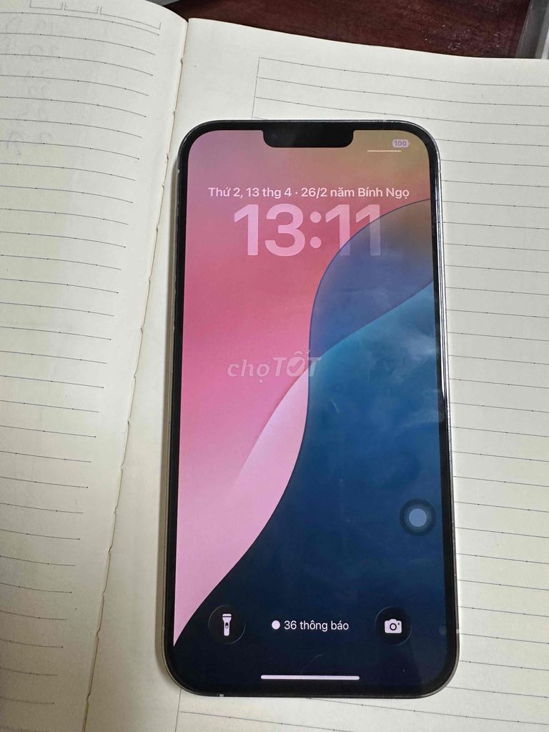 IP 13 PRM 256gb VN/A Trắng. Mua bán Điện thoại tại Quận Tây Hồ Hà Nội được đăng bởi Nguyễn Huy hình 1