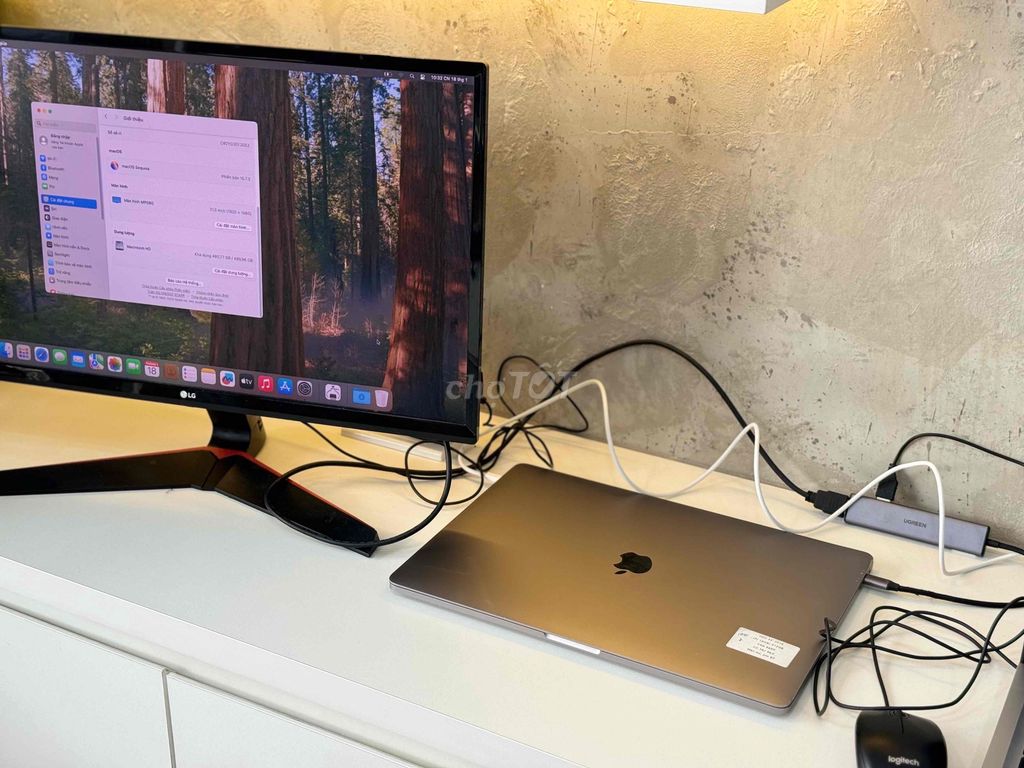 Macbook Pro 15 inch 2018 i7 16GB/512GB vga 4gb. Mua bán Laptop tại Quận 10 Tp Hồ Chí Minh được đăng bởi thông hình 1