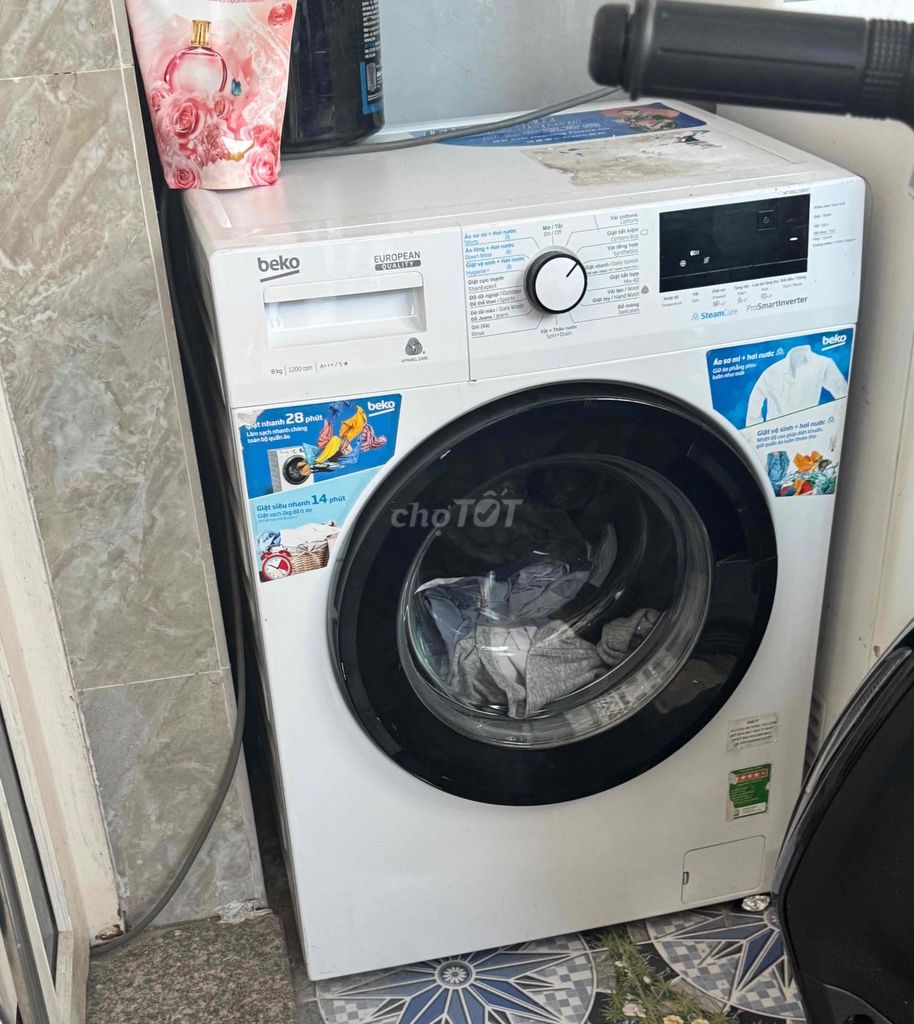 Máy giặt Beko ProSmartInverter 8kg Trắng. Mua bán Máy giặt tại Quận 7 Tp Hồ Chí Minh được đăng bởi Lê Lê Nam hình 1