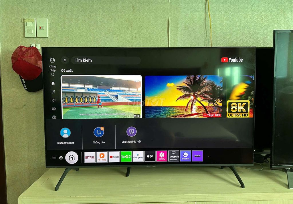 Tivi Samsung 50 inch màn 4K quét 120Hz remote nói . Mua bán Tivi, Âm thanh tại Quận 7 Tp Hồ Chí Minh được đăng bởi Hoàng Long Tivi  hình 1