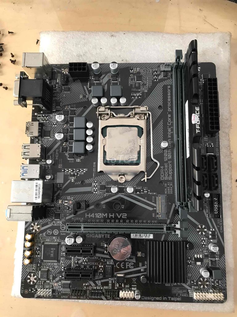 Bo mạch chủ Gigabyte H410M H V2. Mua bán Linh kiện (RAM, Card...) tại Quận Gò Vấp Tp Hồ Chí Minh được đăng bởi Linh Kiện PC  hình 1