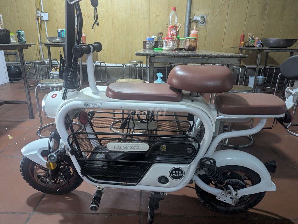 Xe đạp điện Lihaze 48V Trắng. Mua bán Xe điện tại Huyện Cẩm Giàng Hải Dương được đăng bởi anh kim hình 2