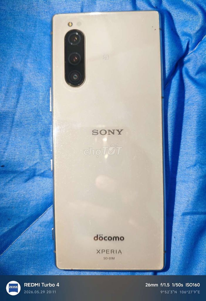 Sony Xperia 5 Mark 1 128GB Trắng. Mua bán Điện thoại tại Huyện Cầu Ngang Trà Vinh được đăng bởi Tuệ Trung hình 1