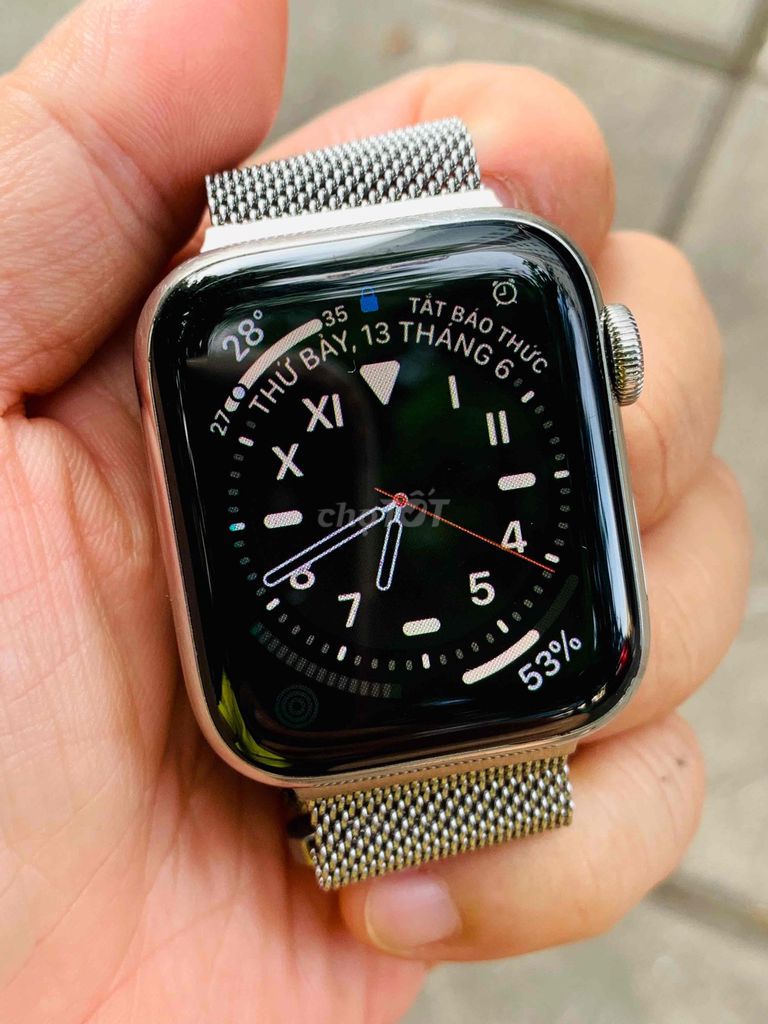 Apple Watch Series 4 40mm Bạc LTE. Mua bán Thiết bị đeo thông minh tại Quận Hoàng Mai Hà Nội được đăng bởi Hoang hình 1