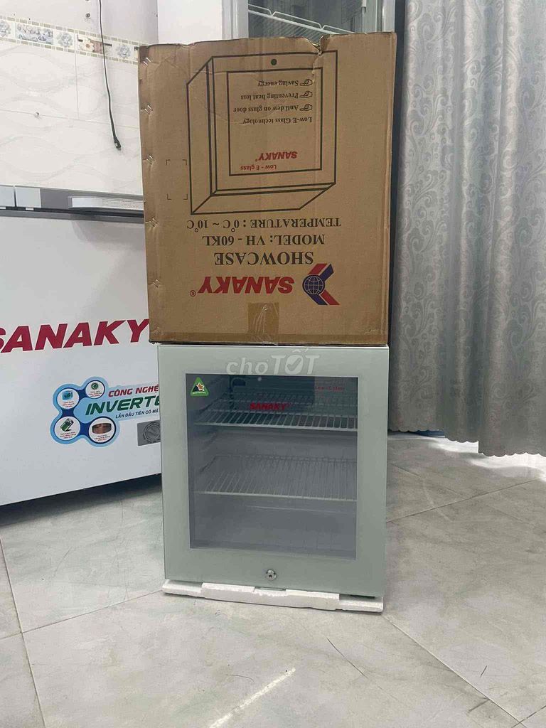 Tủ mát mini Sanaky 60L ,lướt đẹp