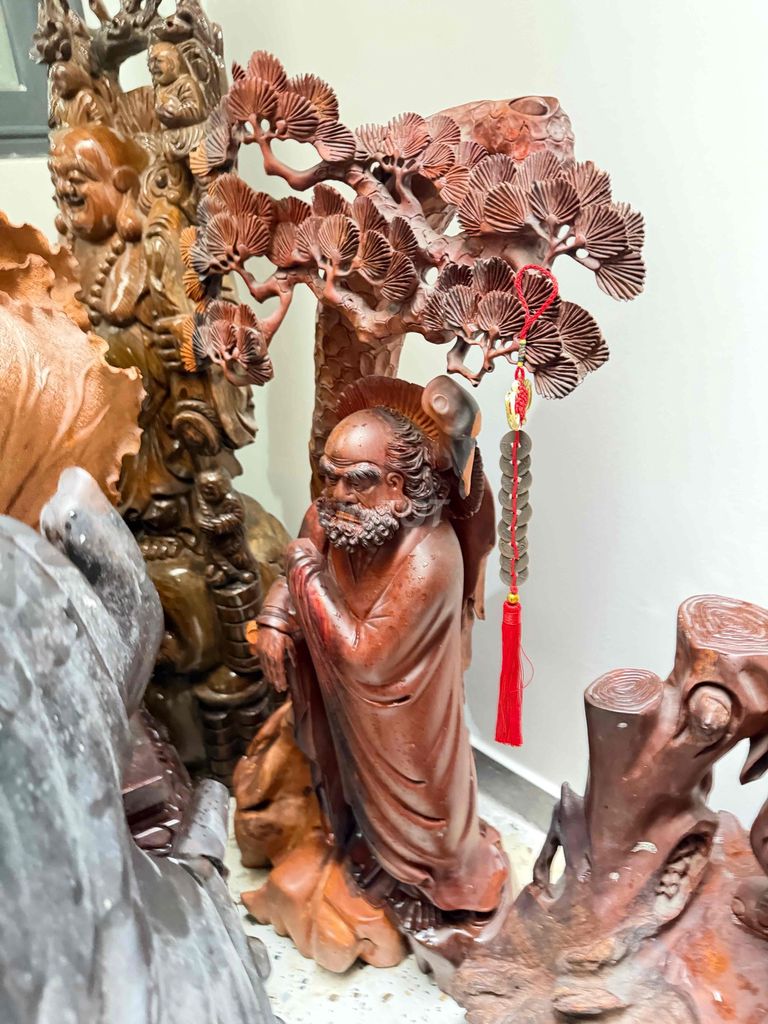 Tượng gỗ Gỗ Nâu. Mua bán Đồ sưu tầm, đồ cổ tại Quận 7 Tp Hồ Chí Minh được đăng bởi mimi hình 1