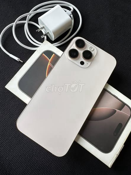 iPhone 16 Pro Max 256GB Sa mạc. Mua bán Điện thoại tại Quận 5 Tp Hồ Chí Minh được đăng bởi Hội Đồ Điện Tử hình 1