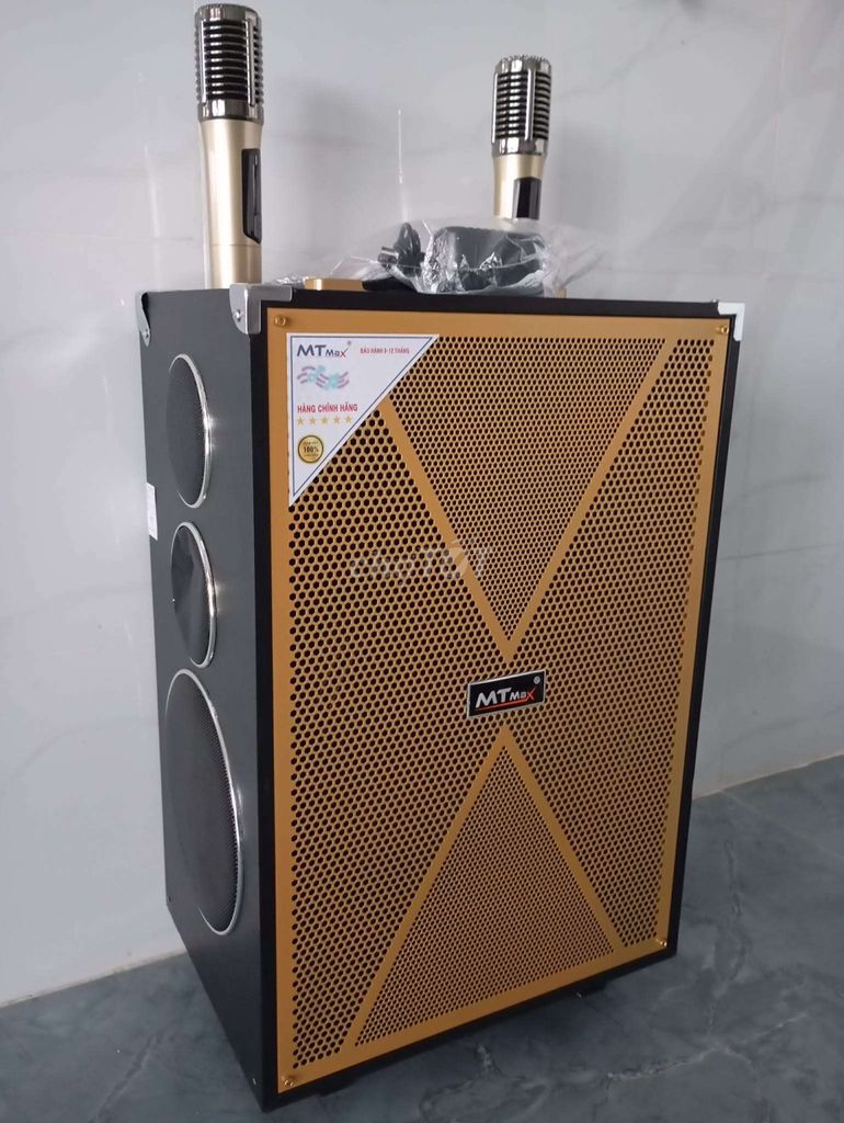 Loa karaoke MTMAX Đen, Vàng. Mua bán Tivi, Âm thanh tại Thị xã Phú Mỹ Bà Rịa - Vũng Tàu được đăng bởi Bat bai hình 1