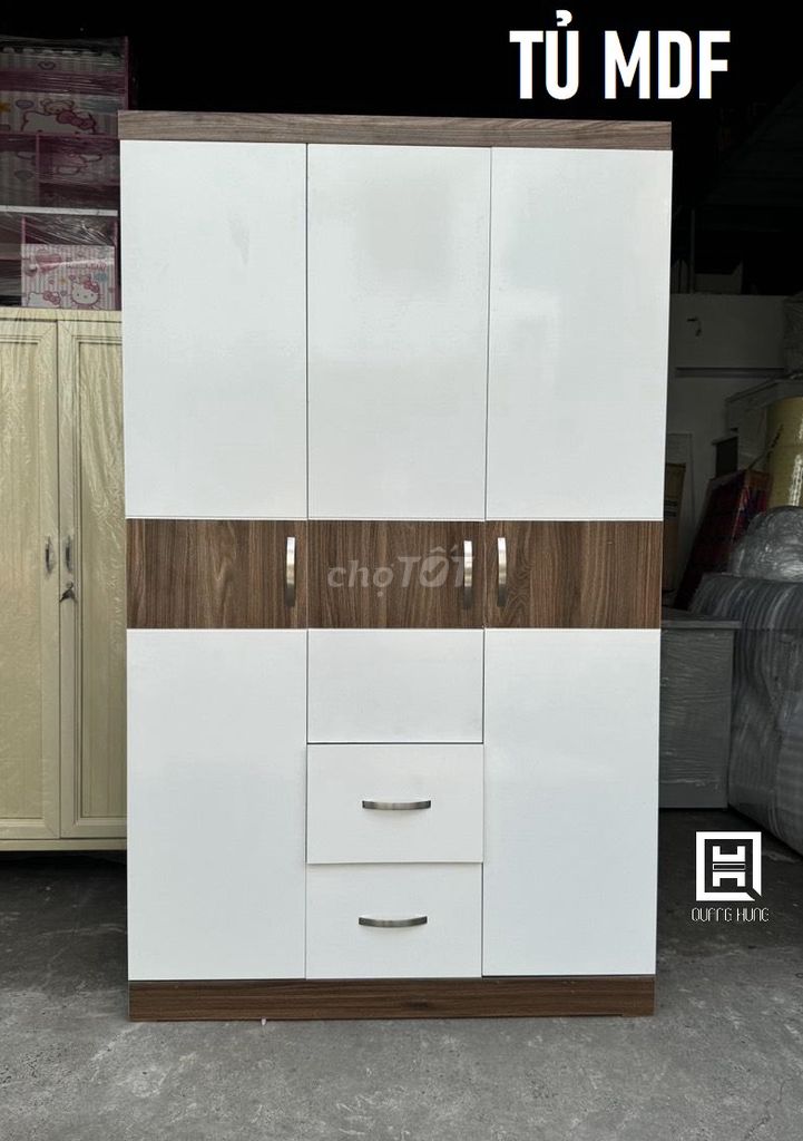 TỦ QUẦN ÁO MDF-TỦ QUẦN ÁO_TỦ QUẦN ÁO MDF$TỦ MDF %%. Mua bán Tủ, kệ gia đình tại Thành phố Biên Hòa Đồng Nai được đăng bởi NỘI THẤT NHÀ XINH hình 1