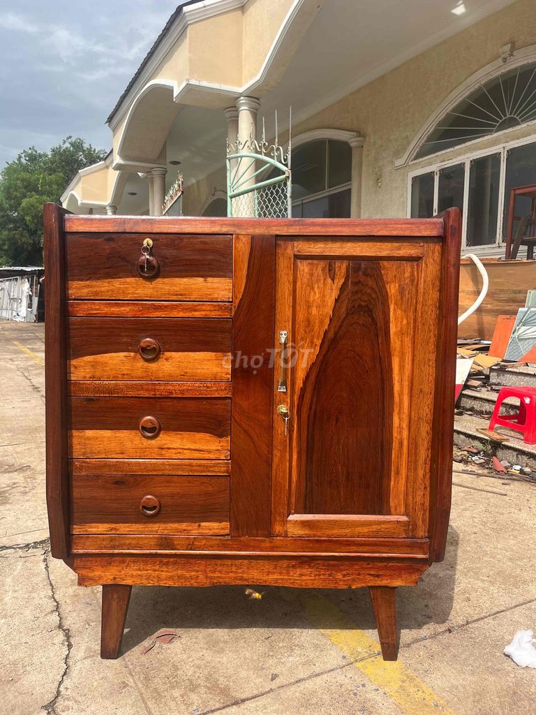Tủ tab Gỗ Cẩm xưa vân gỗ tự nhiên. Mua bán Tủ, kệ gia đình tại Thành phố Sóc Trăng Sóc Trăng được đăng bởi  Đồ Cũ Phú Quý Sóc Trăng hình 1