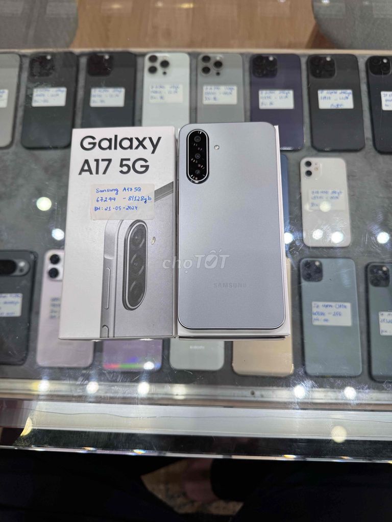 Samsung A17 5G 8/128 Fullbox BH 21/05/2027. Mua bán Điện thoại tại Quận 10 Tp Hồ Chí Minh được đăng bởi Phi Đăng Sơn Store hình 1
