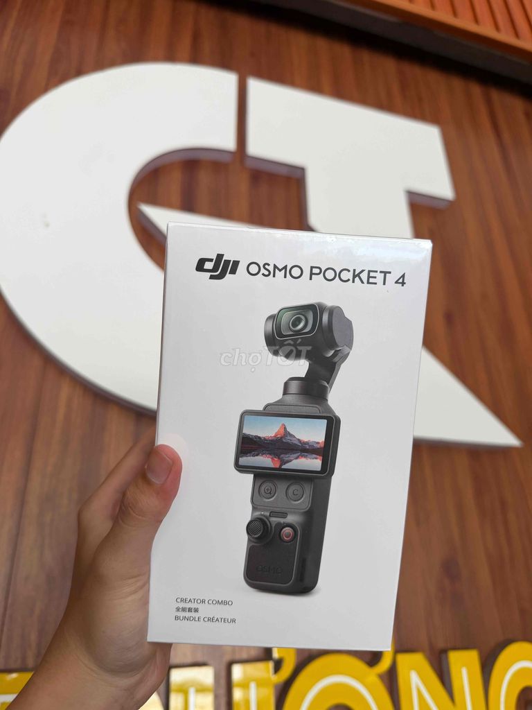 Máy quay phim DJI Osmo Pocket 4 Combo. Mua bán Máy ảnh, Máy quay tại Thành phố Biên Hòa Đồng Nai được đăng bởi Quốc Trưởng Apple hình 1